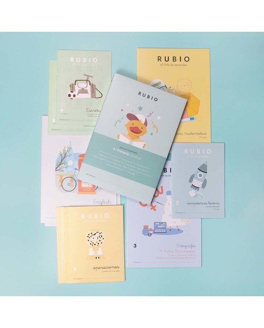Imagen 0 de Pack de cuadernos 3.º de Primaria (+8 años)