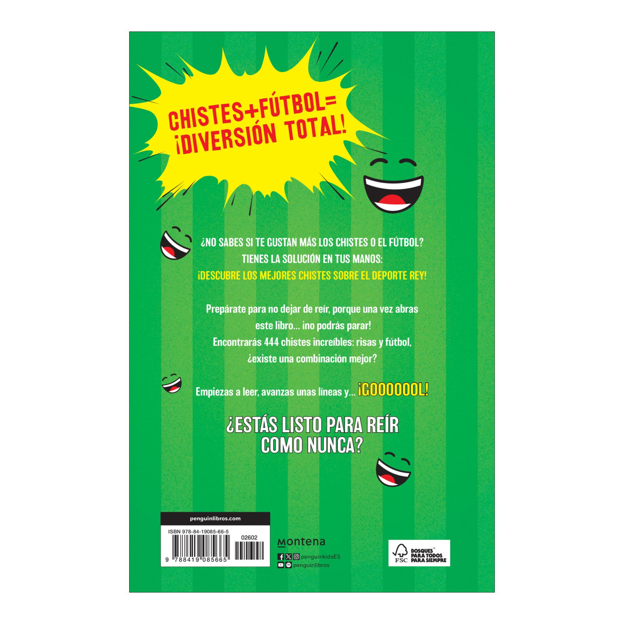 444 chistes de fútbol para marcar gol: Libro de chistes para niños y niñas  (Tapa blanda) 2