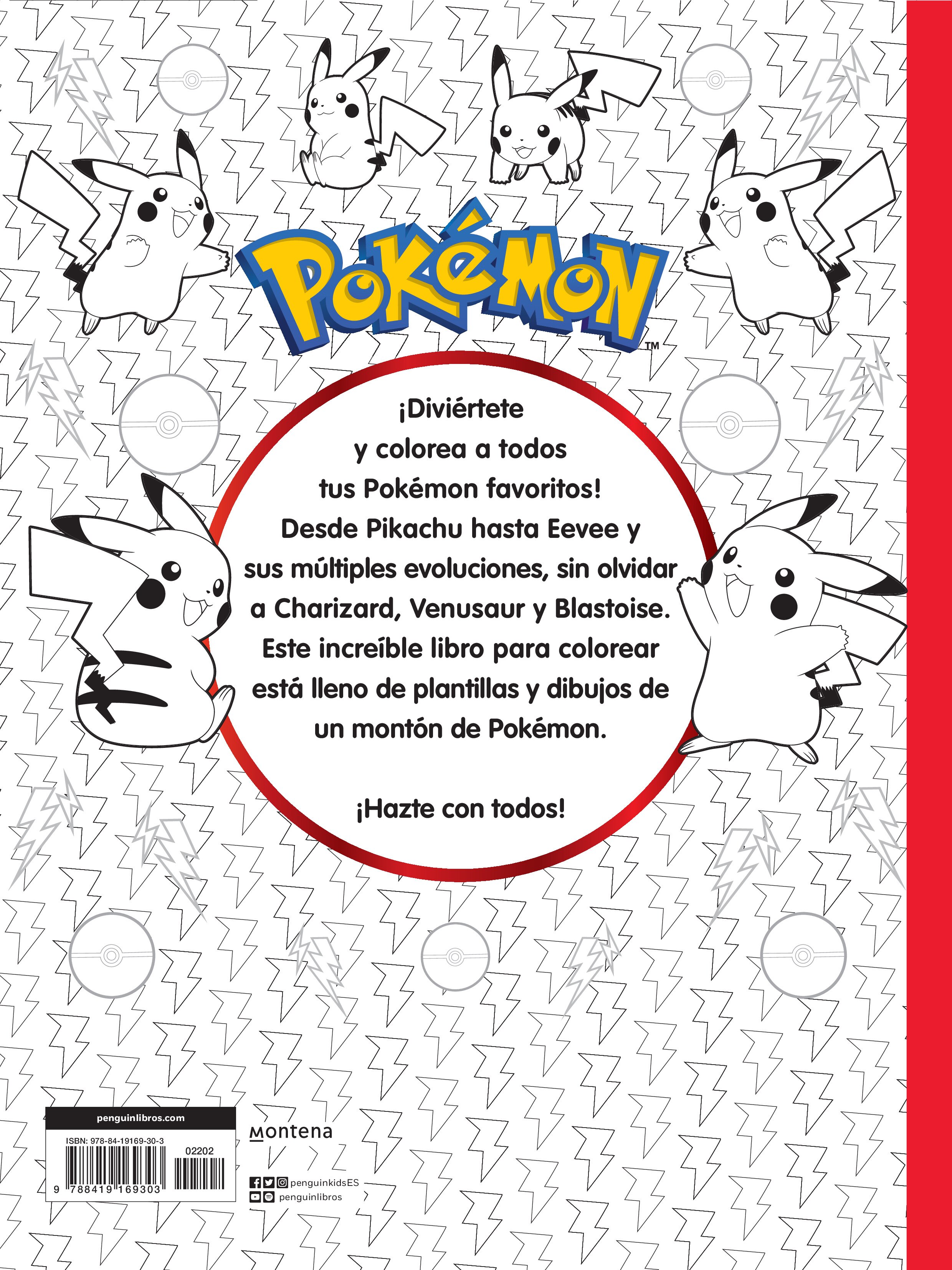 Pokémon. Actividades - Aventuras para colorear  (Tapa blanda) 2