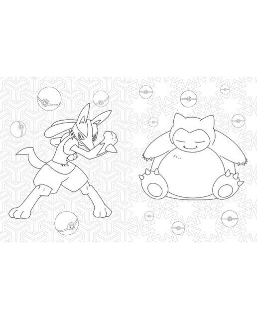 Pokémon. Actividades - Aventuras para colorear  (Tapa blanda) 3