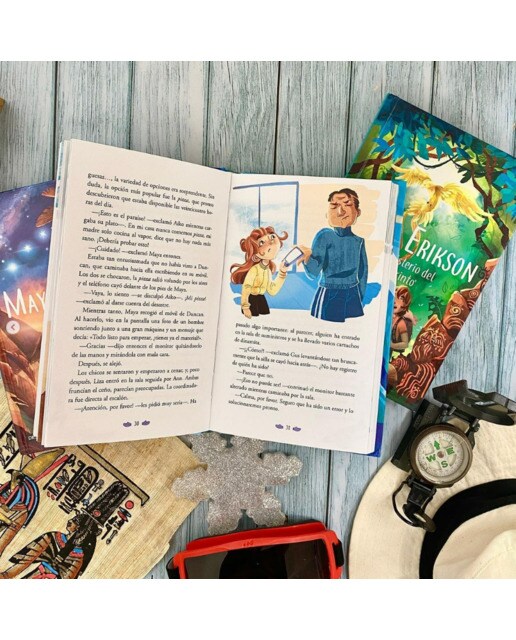 Maya Erikson 3. Maya Erikson y la cueva de hielo: Un emocionante libro de aventuras para niños y niñas valientes Edad: 7, 8, 9, 10, 11 y  (Tapa dura) 4
