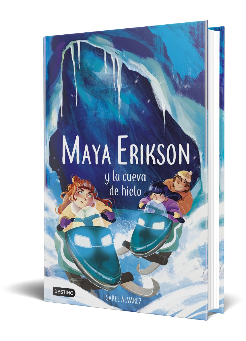 Maya Erikson 3. Maya Erikson y la cueva de hielo: Un emocionante libro de aventuras para niños y niñas valientes Edad: 7, 8, 9, 10, 11 y  (Tapa dura) 5