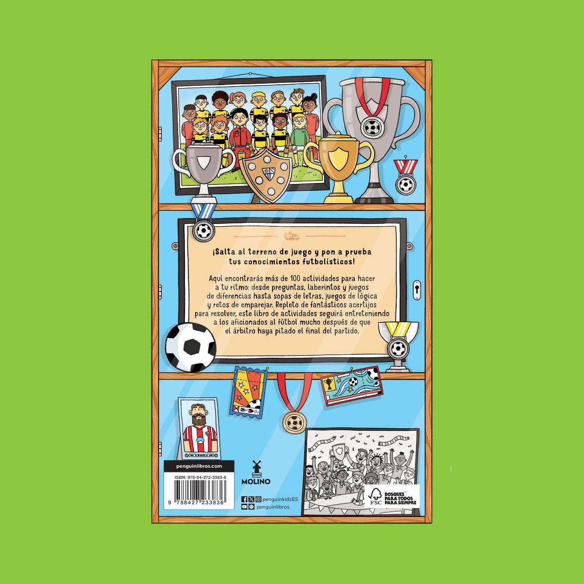 ¡GOL al aburrimiento!: Pásalo genial con el mejor libro de actividades sobre fútbol  (Tapa blanda) 2
