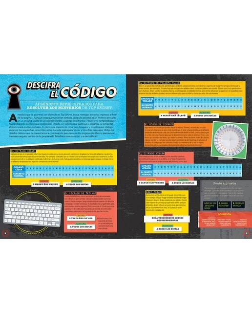 Top Secret: Espías, códigos, misterios, hazañas increíbles y casos clasificados al descubier (Capa dura) 4