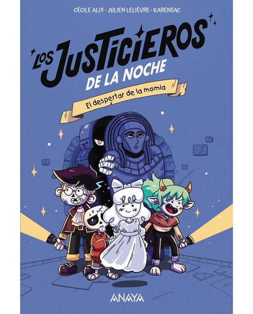 Los justicieros de la noche: El despertar de la momia (Capa mole com abas) 1