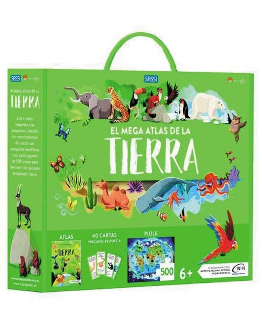 El Mega Atlas De La Tierra (Capa dura) 1