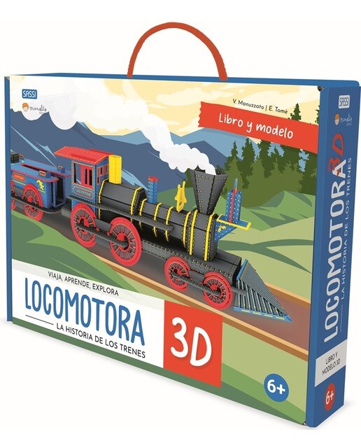 Locomotora 3D La Historia De La Locomotora (Capa dura) 1