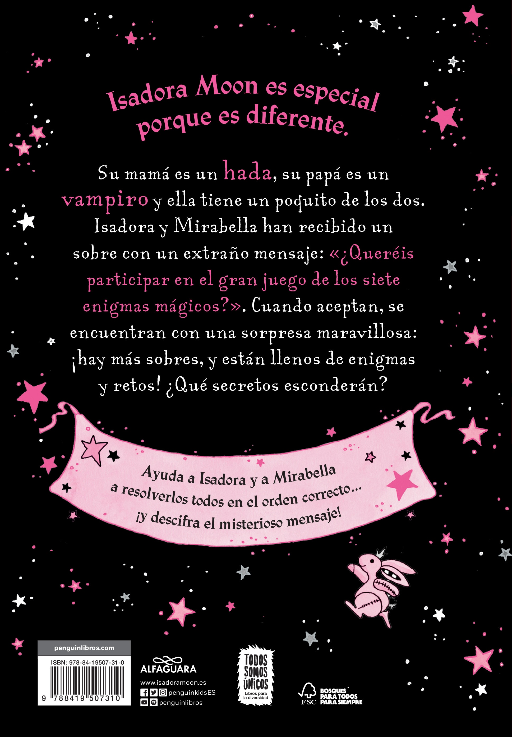 Isadora Moon - El gran libro de misterios de Isadora Moon: Retos, enigmas y adivinanzas (Tapa dura) 2