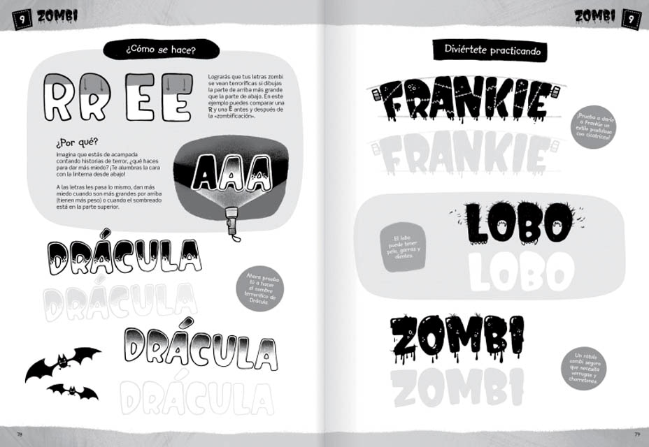 Mi primer libro de lettering: Diviértete y aprende a hacer letras increíbles  (Tapa blanda) 4