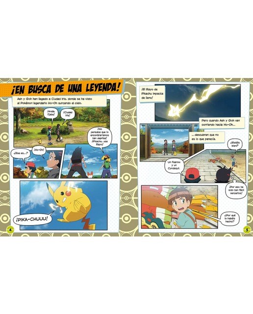Pokémon Comictivity - ¡Diversión legendaria! Ash y Goh en la Región Johto: Cómics, juegos, actividades y mucho más  (Tapa blanda) 3