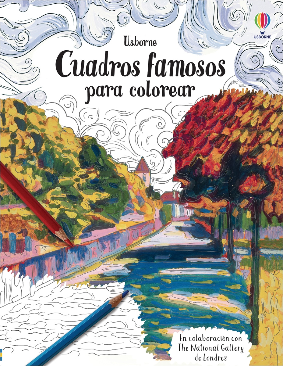 Cuadros famosos para colorear (Capa mole) 1