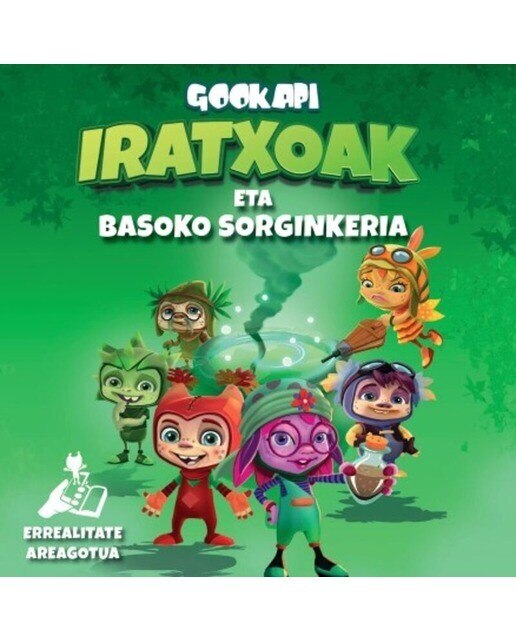 Iratxoak eta basoko sorginkeria (Capa dura) 1