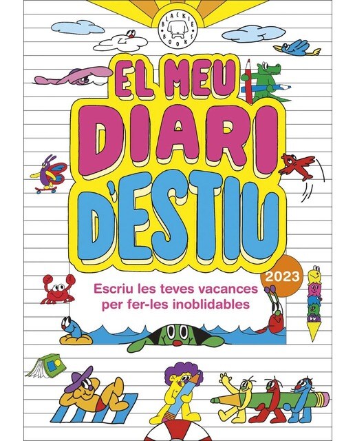 El meu diari d' estiu 2023: Escriu les teves vacances per fer-les inoblidables (Capa mole) 1