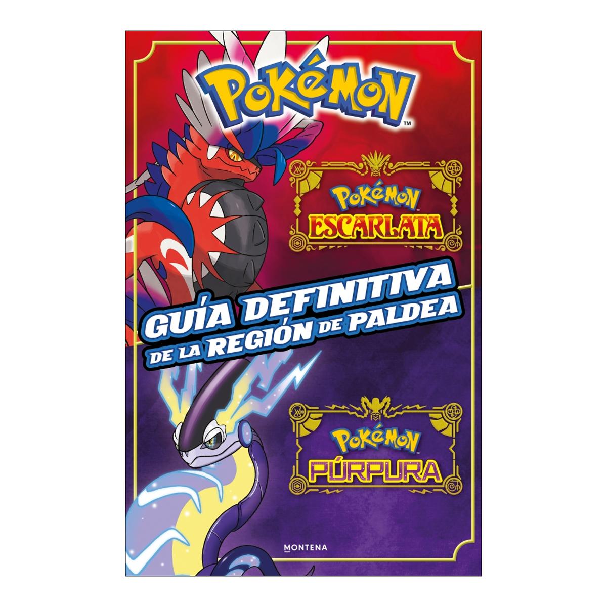 Guía definitiva de la región Paldea (Libro oficial) (Guía Pokémon): Pokémon Escarlata | Pokémon Púrpura  (Tapa blanda) 1