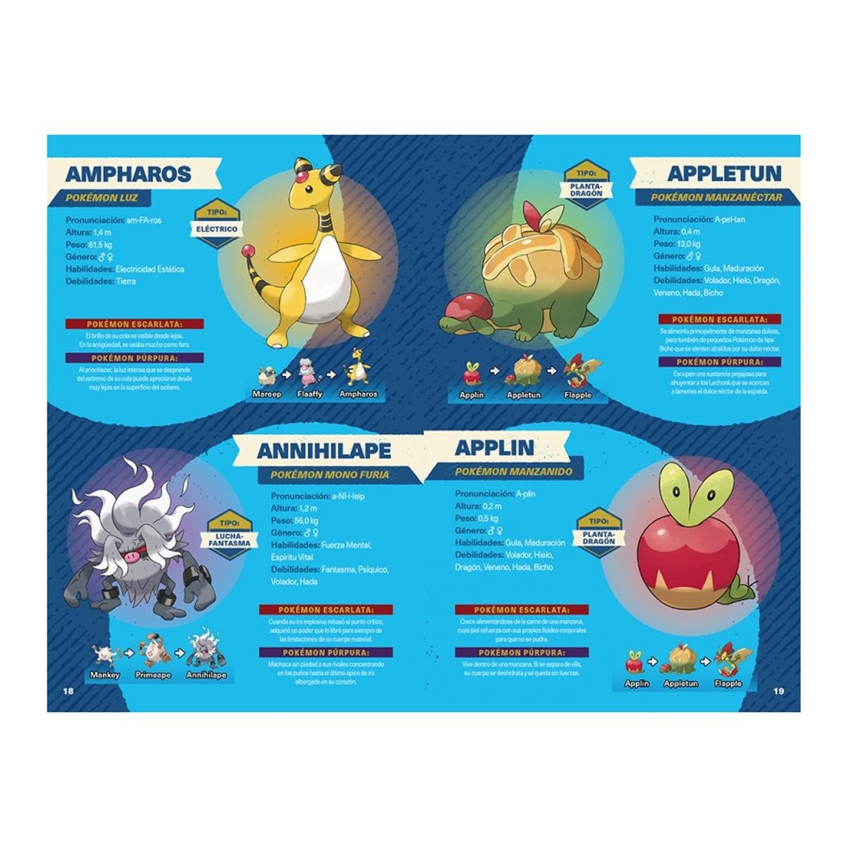Guía definitiva de la región Paldea (Libro oficial) (Guía Pokémon): Pokémon Escarlata | Pokémon Púrpura  (Tapa blanda) 5