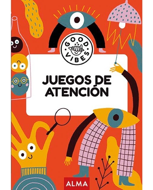 Imagen 0 de Juegos de atención (Good Vibes) (Tapa blanda)