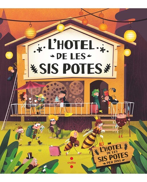 Imagen 0 de L'hotel de les sis potes  (Tapa dura)
