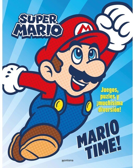 Super Mario - Mario time! (edición en español): Juegos, puzles y ¡muchísima diversión!  (Tapa blanda)