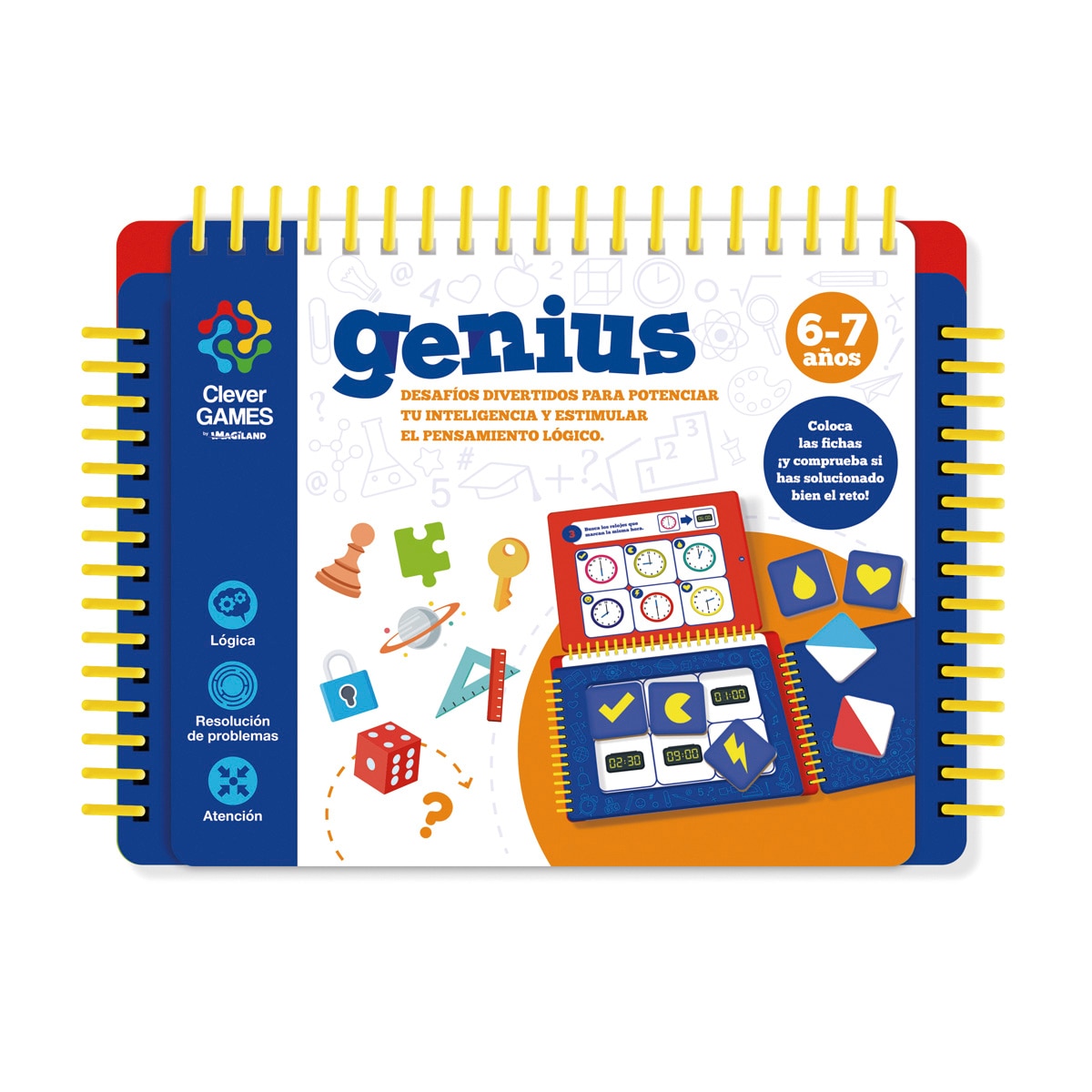 CLEVER GAMES GENIUS 6-7 AÑOS 1