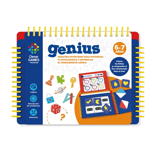Imagen 0 de CLEVER GAMES GENIUS 6-7 AÑOS