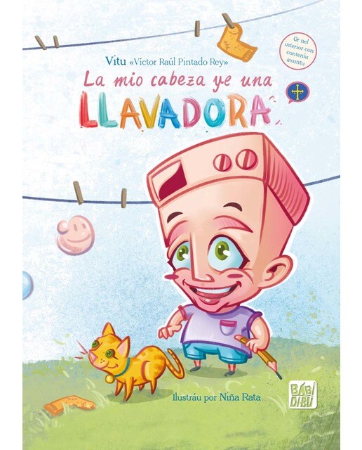 La mio cabeza ye una llavadora