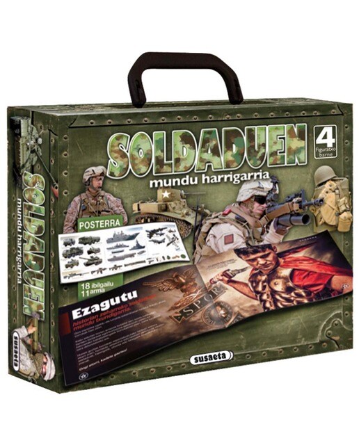 Soldaduen mundu harrigarria 1
