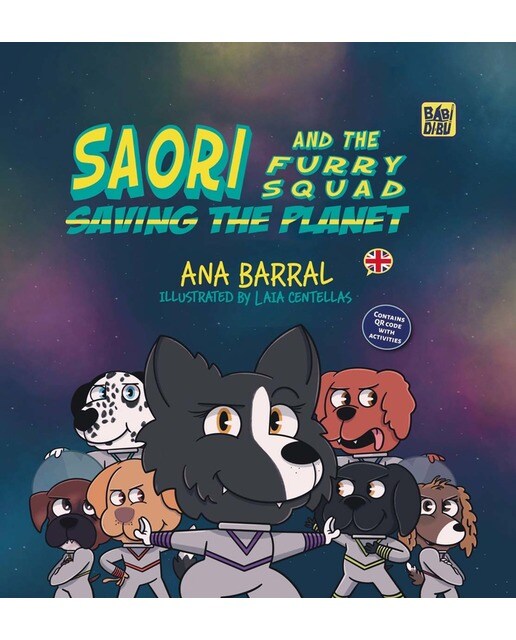 Saori and the furry squad saving the planet (Capa dura) 1