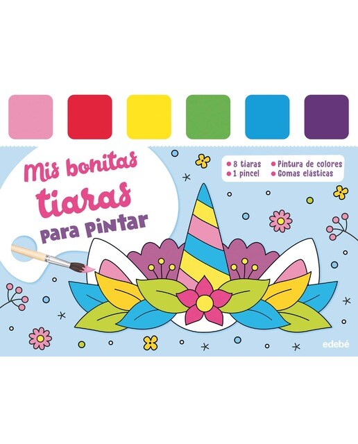 MIS BONITAS TIARAS PARA PINTAR (Capa mole) 1