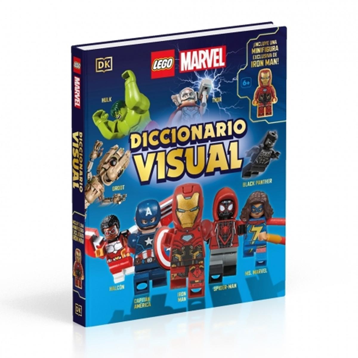 Imagen 0 de Lego Marvel. Diccionario visual: Incluye una minifigura exclusiva de Iron Man  (Tapa dura)