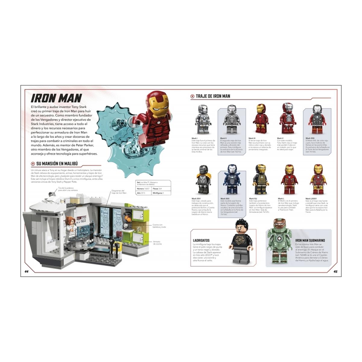 Lego Marvel. Diccionario visual: Incluye una minifigura exclusiva de Iron Man  (Tapa dura) 5
