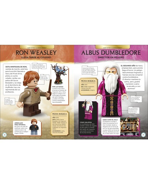 Imagen 7 de Harry Potter Lego®. Enciclopedia de personajes: Incluye una minifigura exclusiva de Rita Skeeter  (Tapa dura)