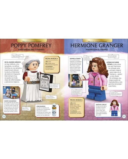 Imagen 8 de Harry Potter Lego®. Enciclopedia de personajes: Incluye una minifigura exclusiva de Rita Skeeter  (Tapa dura)