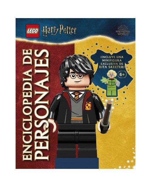 Imagen 9 de Harry Potter Lego®. Enciclopedia de personajes: Incluye una minifigura exclusiva de Rita Skeeter  (Tapa dura)