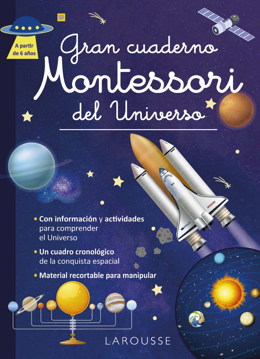 Gran cuaderno Montessori del Universo 1