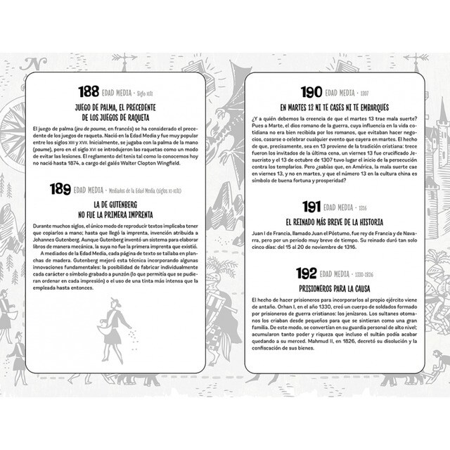 365 historias de la historia para mentes curiosas: Los datos, las anécdotas y los secretos mejor guardados de la historia para pasarlo   (Tapa blanda) 4