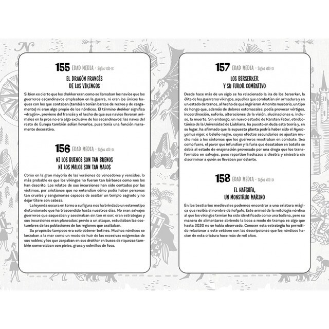 365 historias de la historia para mentes curiosas: Los datos, las anécdotas y los secretos mejor guardados de la historia para pasarlo   (Tapa blanda) 6