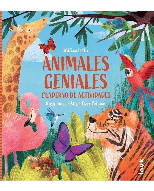 Imagen 0 de Animales geniales: Cuaderno de actividades  (Tapa blanda con solapas)