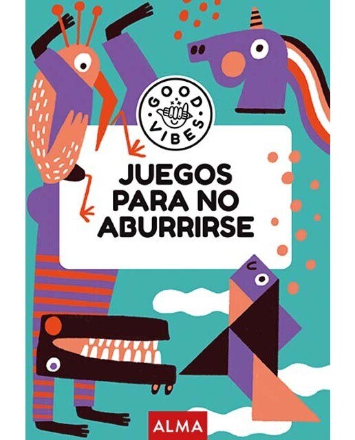 Imagen 0 de Juegos para no aburrirse (Good Vibes)  (Tapa blanda)