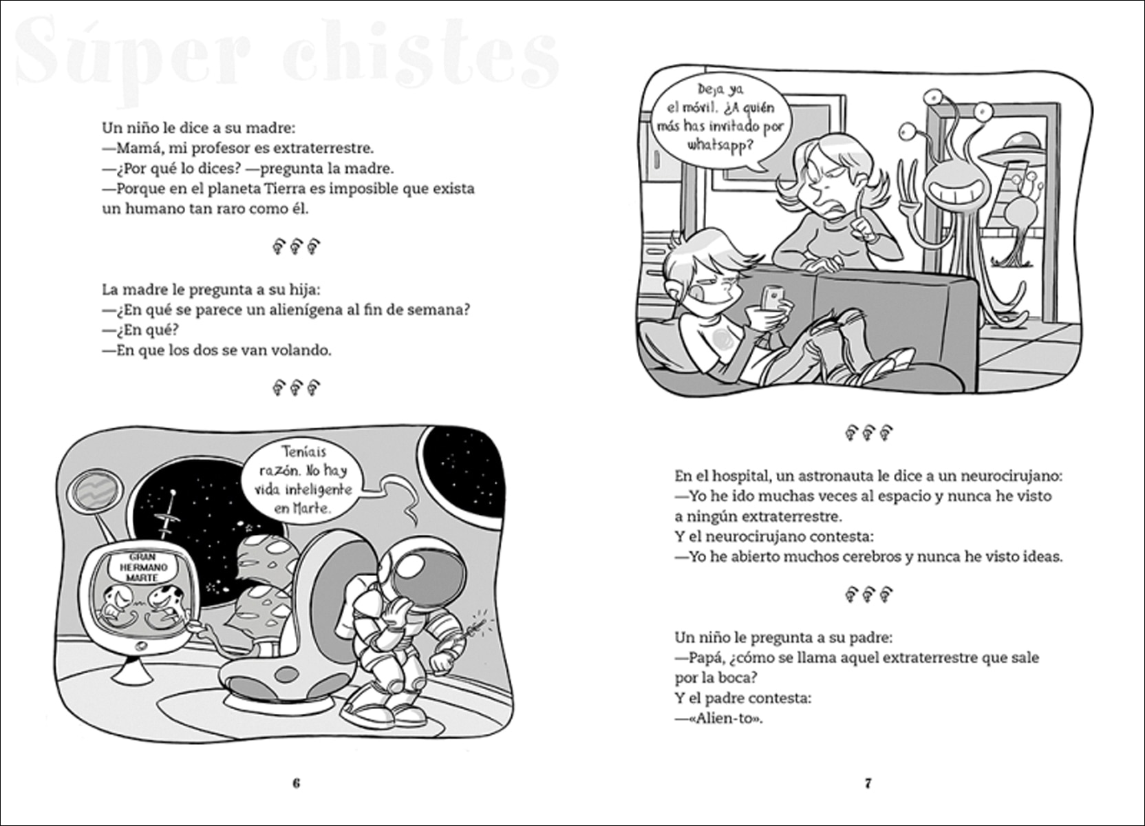 Súper Chistes 6 - Los chistes más tronchantes de todo... ¡EL MUNDO!: Libro de chistes para niños y niñas  (Tapa blanda) 3