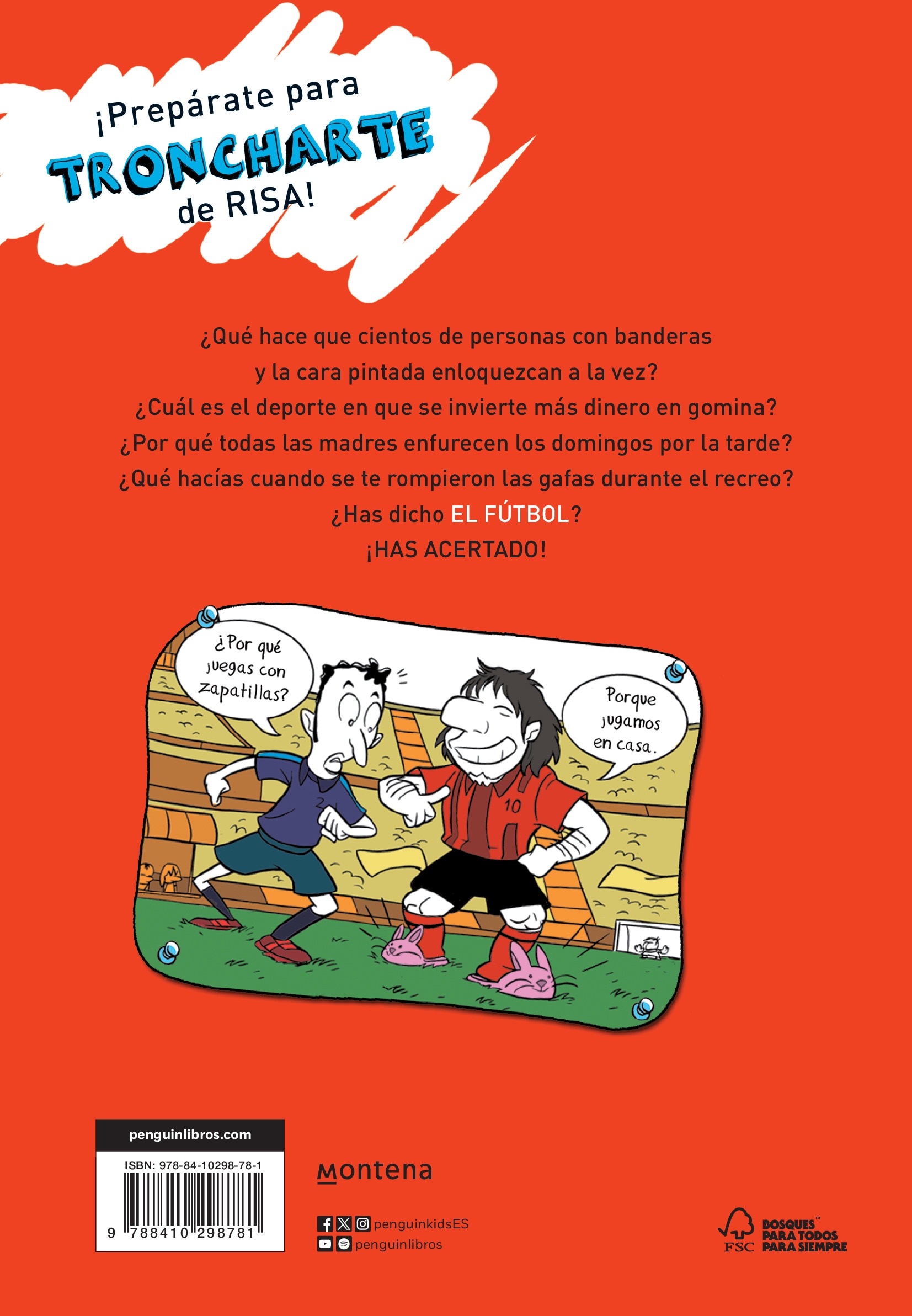 Súper Chistes 5 - Los chistes más divertidos sobre el mayor entretenimiento del mundo: ¡EL FÚTBOL!: Libro de chistes para niños y niñas  (Tapa blanda) 2