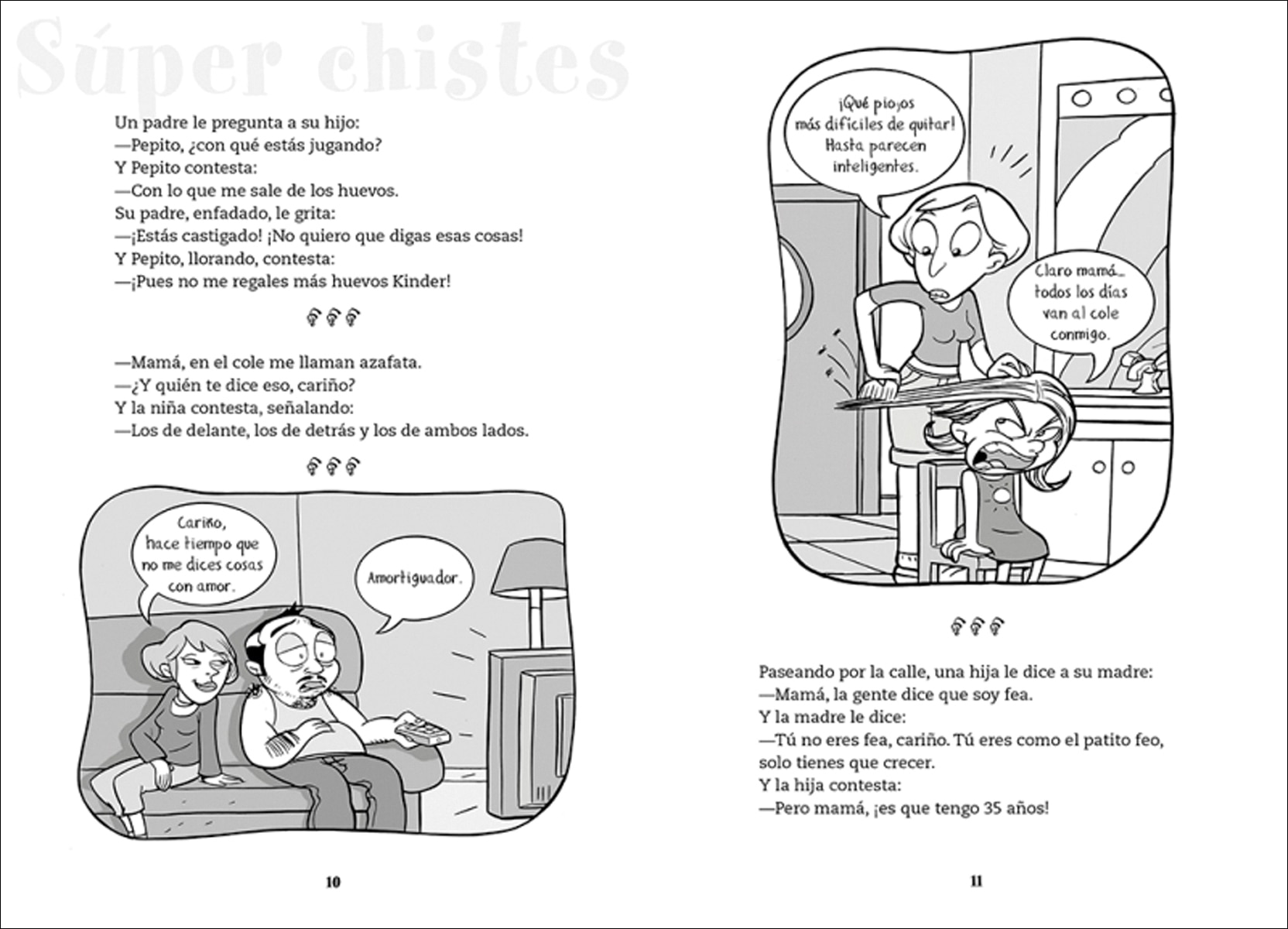 Súper Chistes 3 - Los chistes más divertidos sobre los seres más pelmas de la humanidad: ¡LOS MAYORES!: Libro de chistes para niños y n  (Tapa blanda) 5