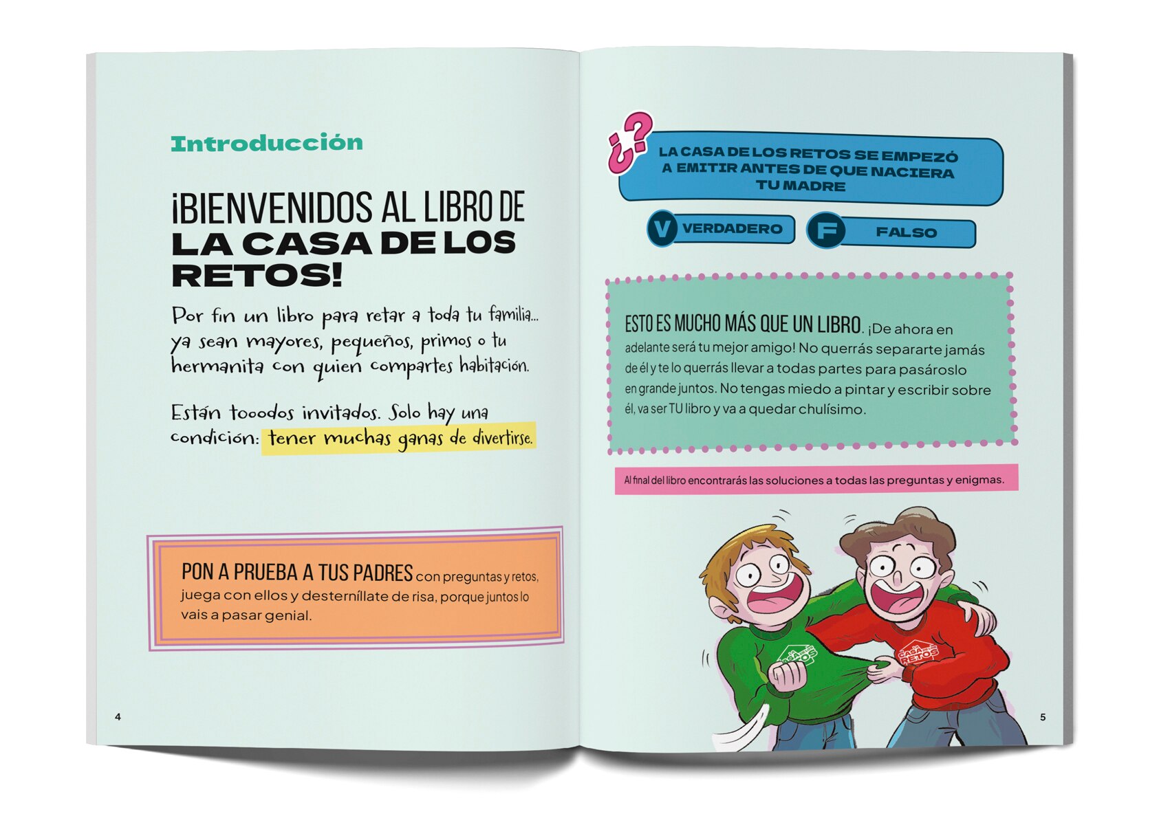 La Casa de los Retos. El libro 5