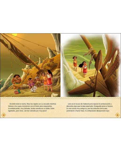 Vaiana 2 (Disney. La historia completa): Con actividades educativas en el interior  (Tapa dura) 3