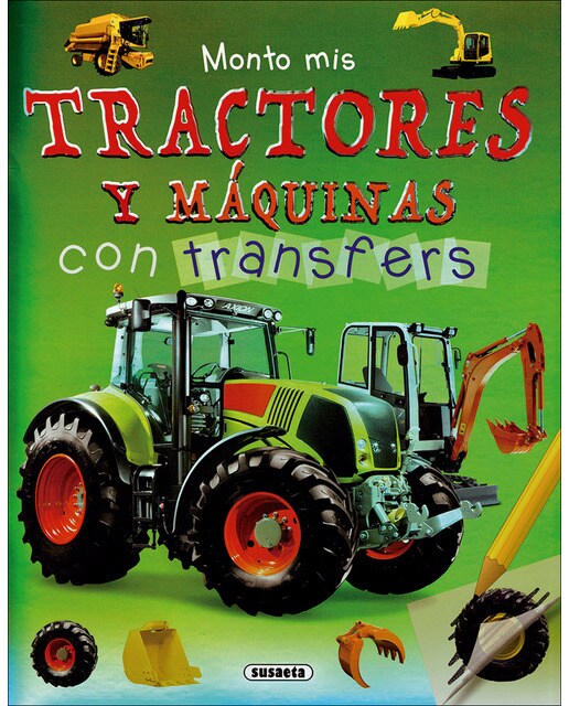 Monto mis tractores y máquinas con transfers 1