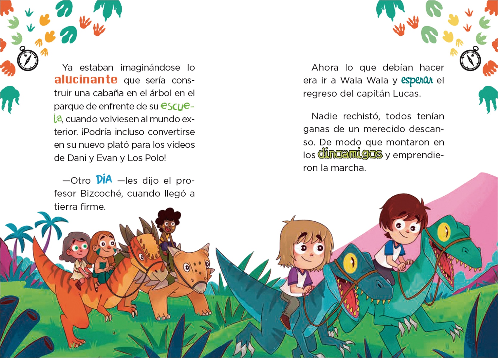 Las aventuras de Dani y Evan 10. Espinosaurio vs. T-Rex 3