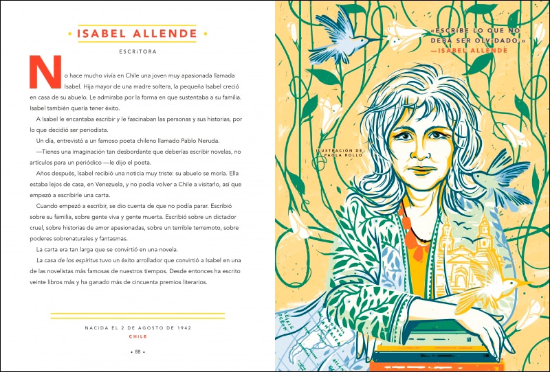 Cuentos de buenas noches para niñas rebeldes: Más de cien historias de mujeres extraordinarias  (Tapa dura) 9