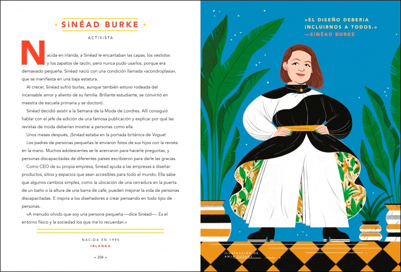 Cuentos de buenas noches para niñas rebeldes: Más de cien historias de mujeres extraordinarias  (Tapa dura) 11