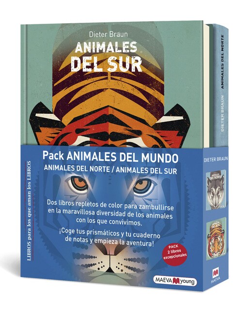 Imagen 1 de Pack Animales del mundo: Animales del norte / Animales del sur  (Tapa dura)