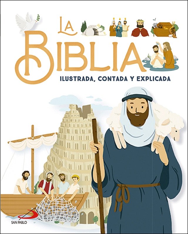 Imagen 0 de La Biblia ilustrada, contada y explicada  (Tapa dura)