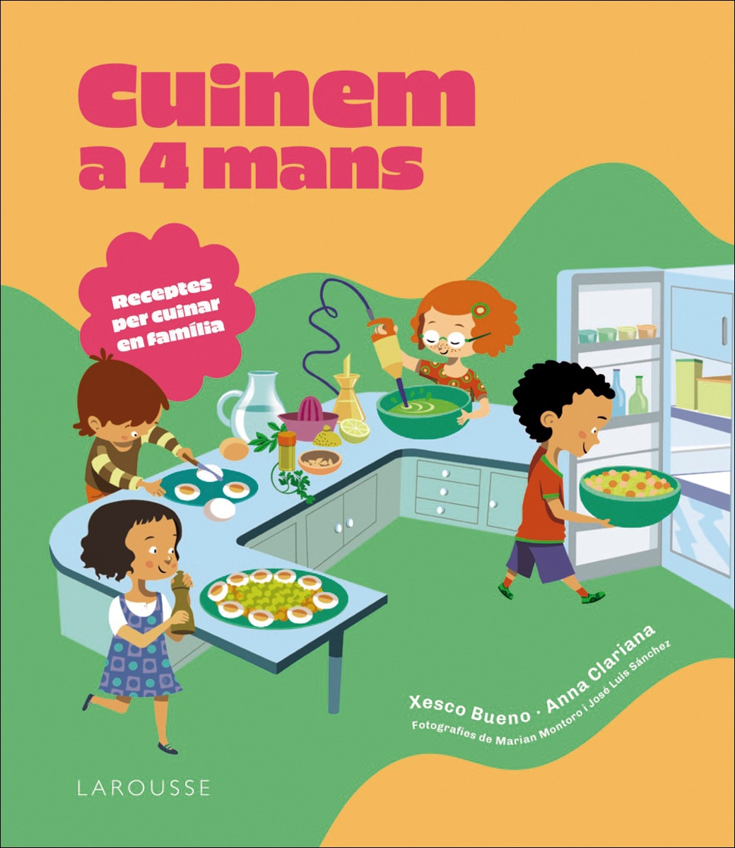 Imagem 0 de Cuinem a 4 mans: Receptes per cuinar en família